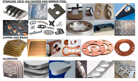Lasersnijmachine van roestvrij staal Stainless steel laser cutting machine